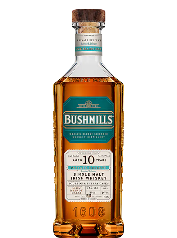 Bushmill's 2012 Vintage Plum Brandy Casks