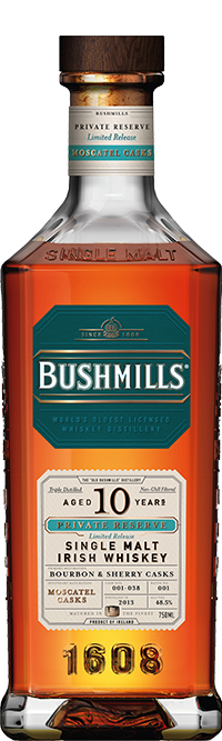 Bushmill's 2013 Vintage Moscatel Casks