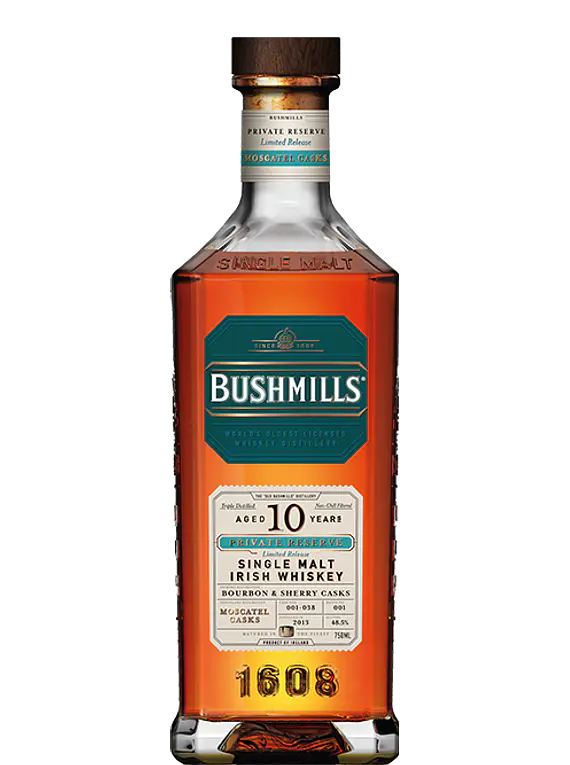 Bushmill's 2013 Vintage Moscatel Casks