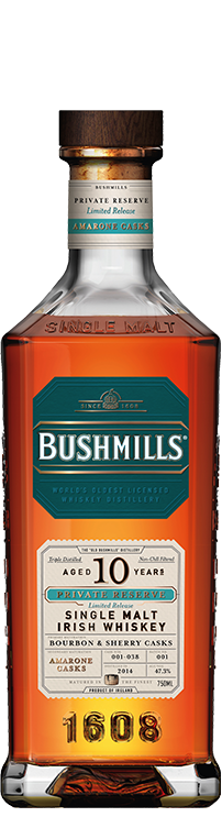 Bushmill's 2014 Vintage Amarone Casks