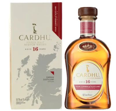 Cardhu 16 Year Old Single Malt , The Four Corners of Scotland Collection