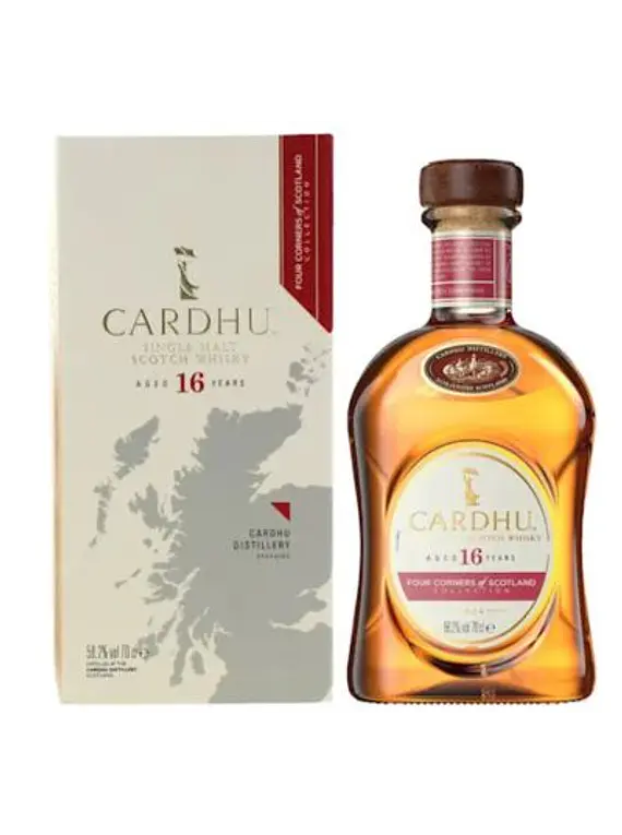 Cardhu 16 Year Old Single Malt , The Four Corners of Scotland Collection