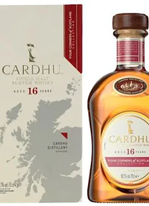 Cardhu 16 Year Old Single Malt , The Four Corners of Scotland Collection