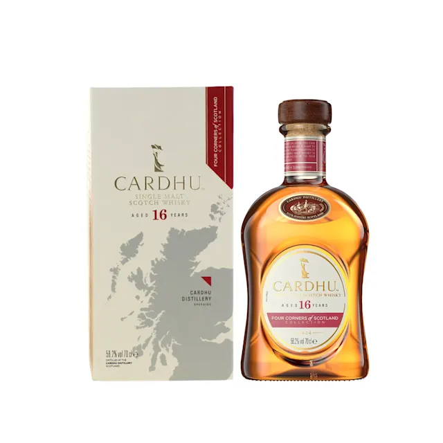 Cardhu 16 Year Old Single Malt , The Four Corners of Scotland Collection