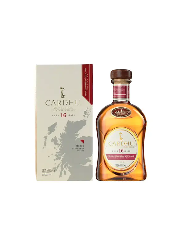Cardhu 16 Year Old Single Malt , The Four Corners of Scotland Collection