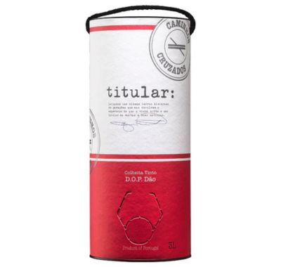 Titular Bag in Tube Colheita Tinto