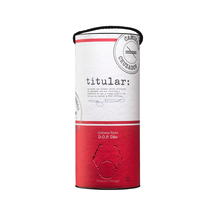 Titular Bag in Tube Colheita Tinto