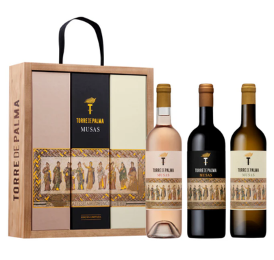 Torre de Palma Trilogia de Musas Tinto, Branco e Rosé