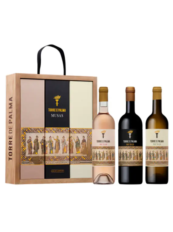 Torre de Palma Trilogia de Musas Tinto, Branco e Rosé