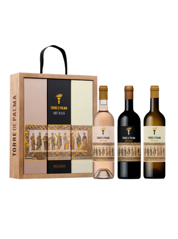 Torre de Palma Trilogia de Musas Tinto, Branco e Rosé