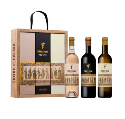 Torre de Palma Trilogia de Musas Tinto, Branco e Rosé