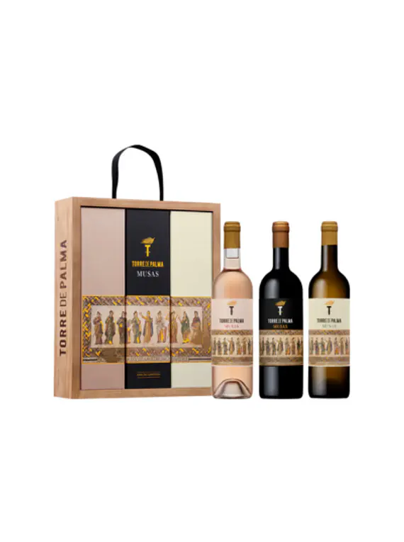 Torre de Palma Trilogia de Musas Tinto, Branco e Rosé
