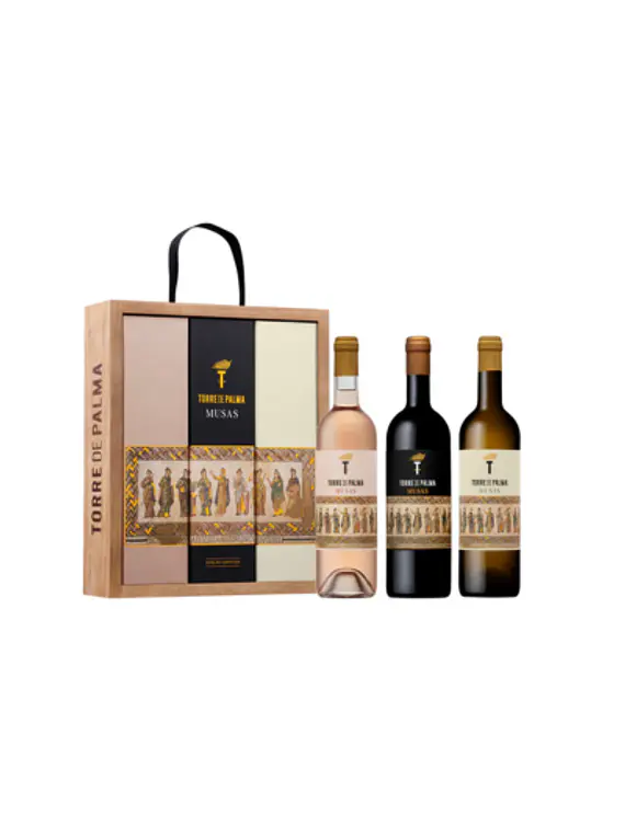 Torre de Palma Trilogia de Musas Tinto, Branco e Rosé