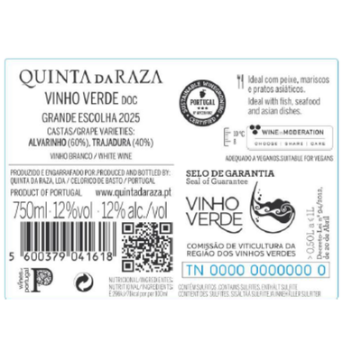 Quinta da Raza Alvarinho & Trajadura