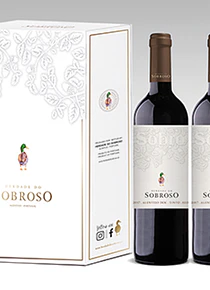 Conjunto Sobro Tinto caixa cartão C asa 