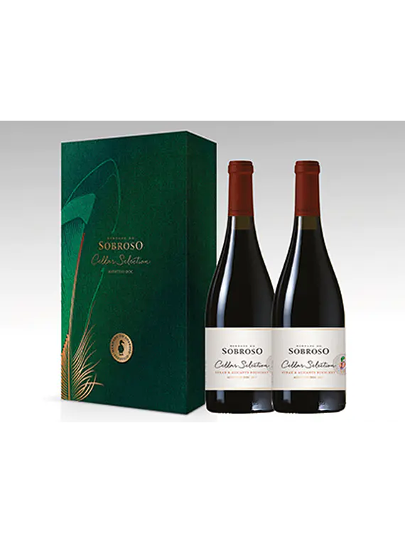 Conjunto Sobroso Cellar Selection Caixa especial 2 garrafas 