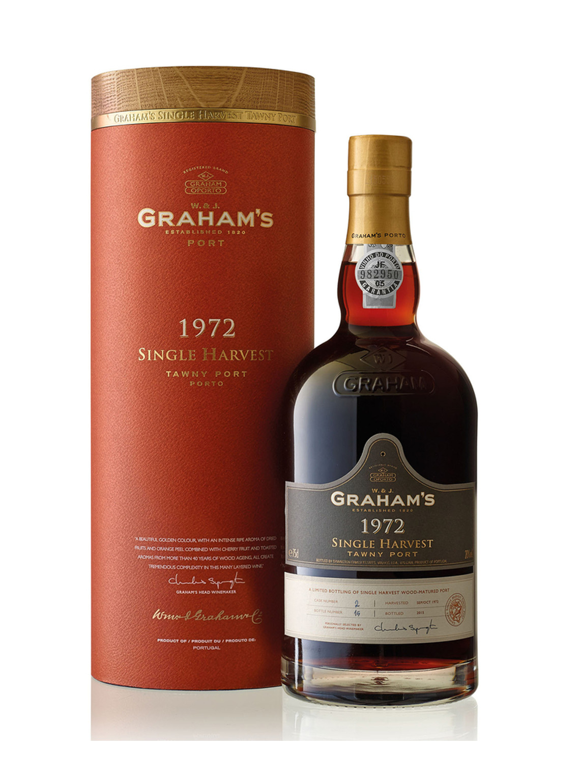 Graham's Colheita 1972 Tawny Porto