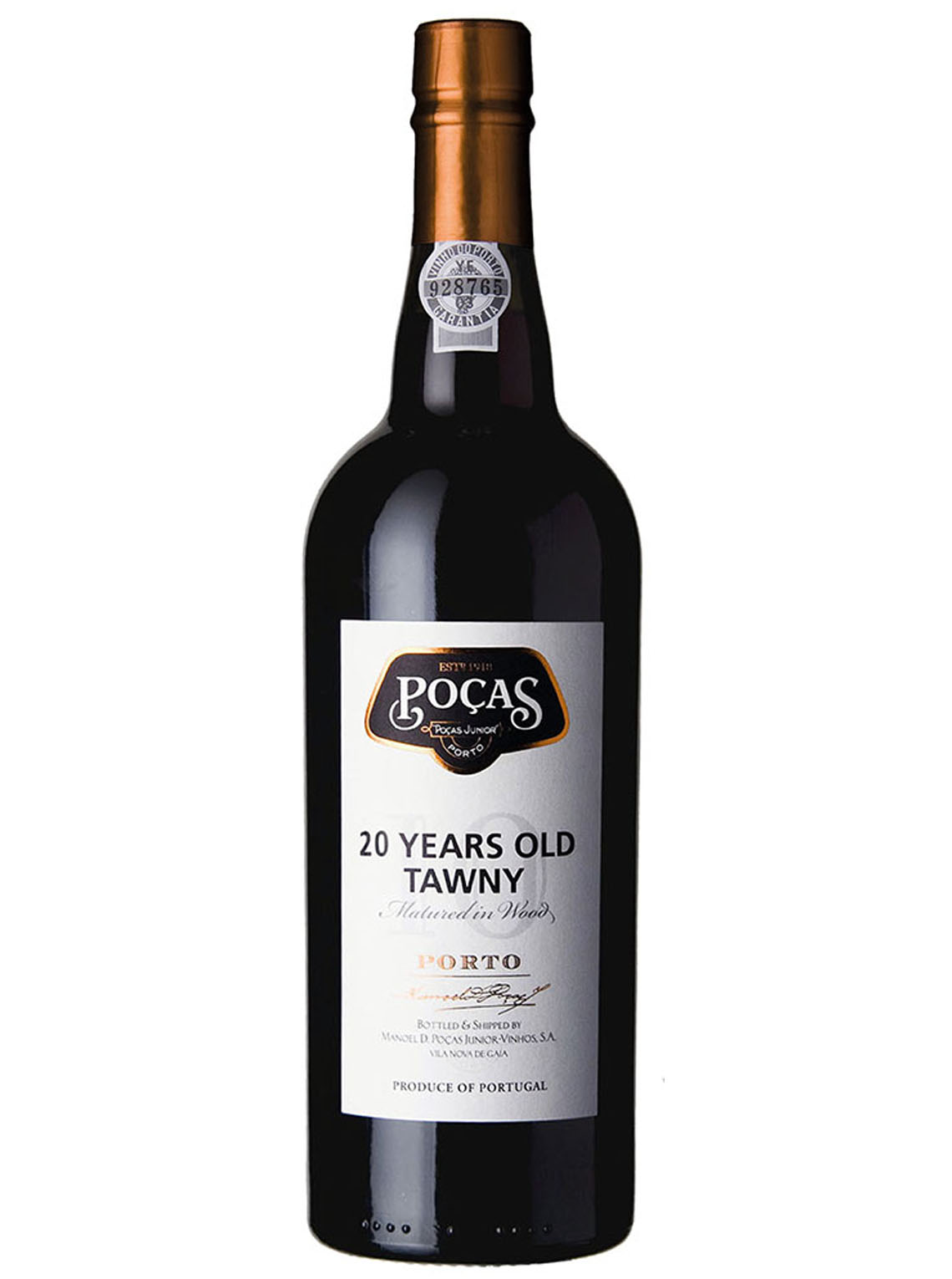 Poças Tawny 20 Anos