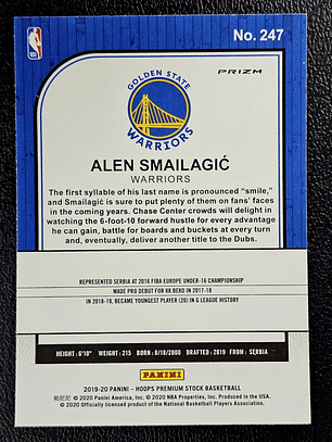 Alen Smailagic Parallel Card
