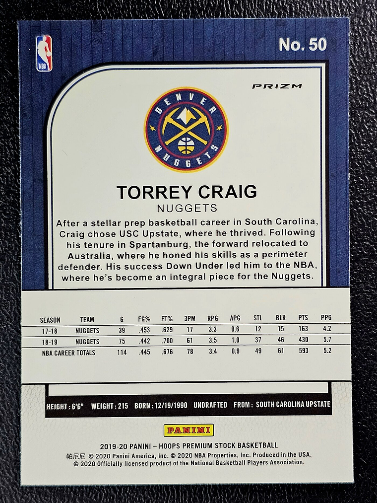  Torrey Craig Parallel Card 2