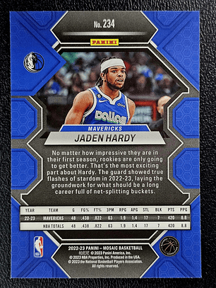 Jaden Hardy Rookie Card