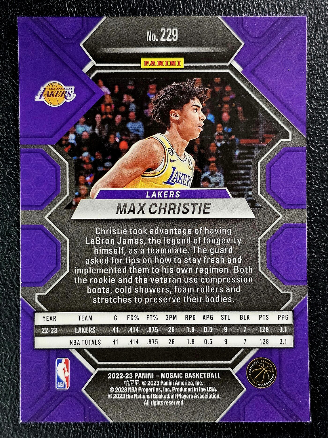  Max Christie Rookie Card 2