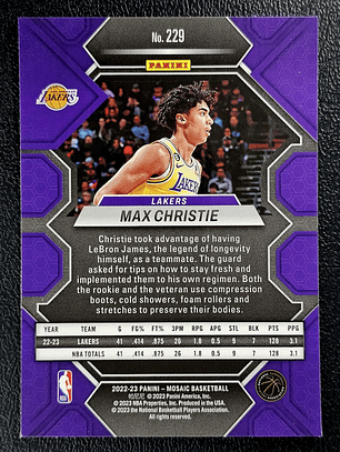  Max Christie Rookie Card