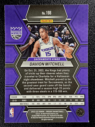 Davion Mitchell Base Card