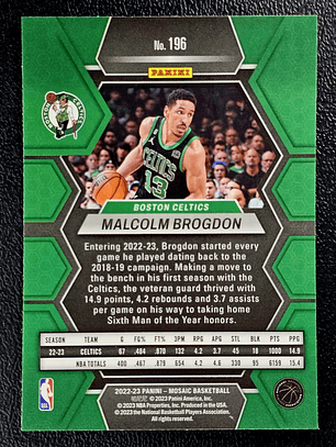 Malcolm Brogdon Base Card
