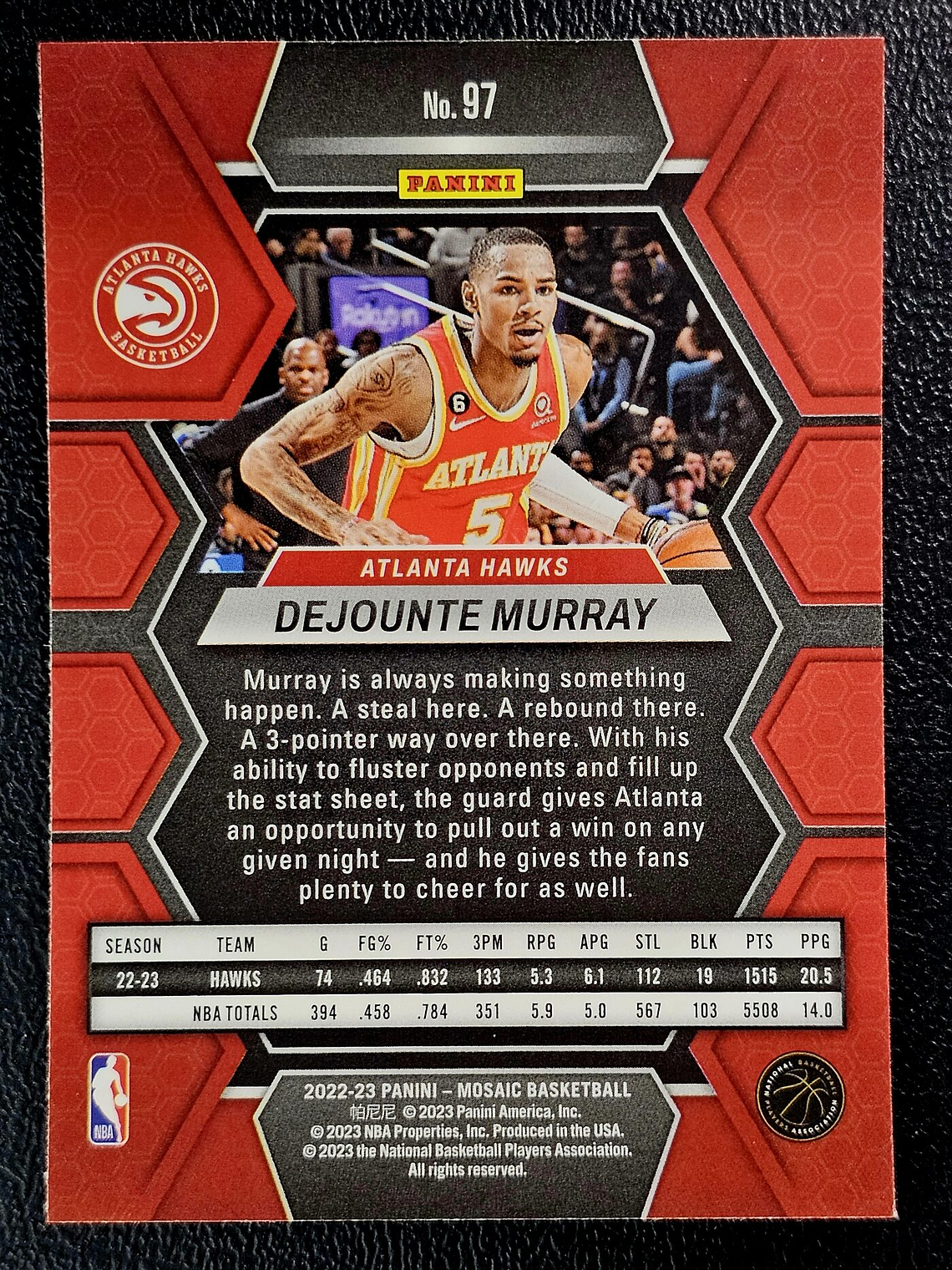 Dejounte Murray Base Card 2