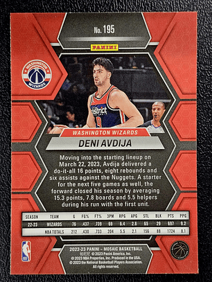 Deni Avdija Base Card