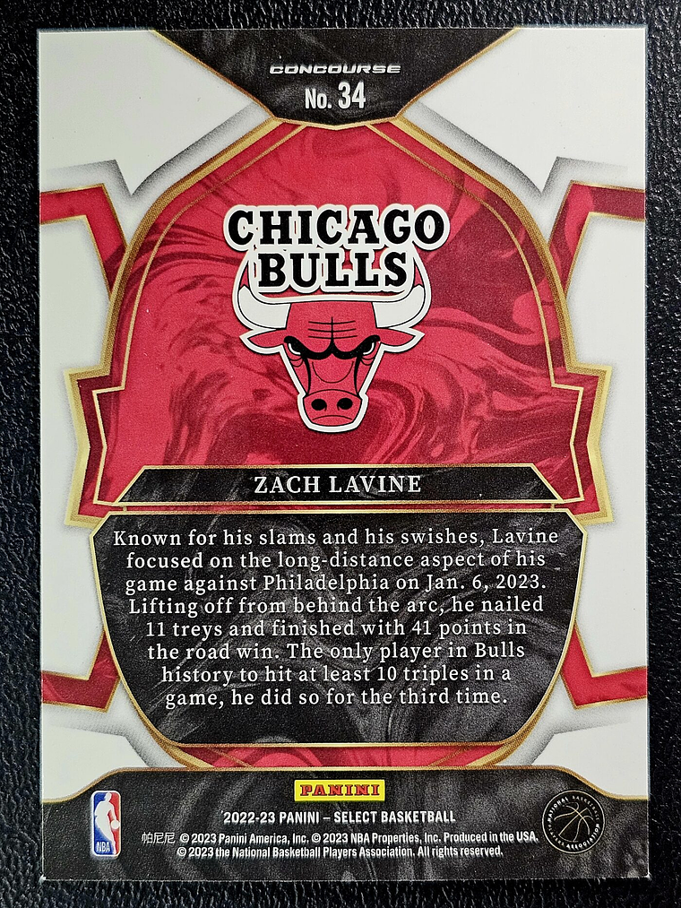  Zach LaVine Base Card 2