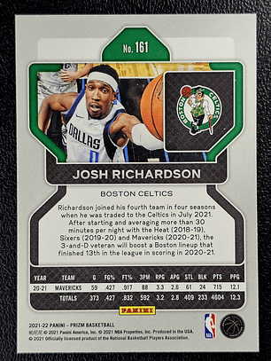 Josh Richardson Base Card