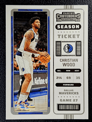 Christian Wood Base Card