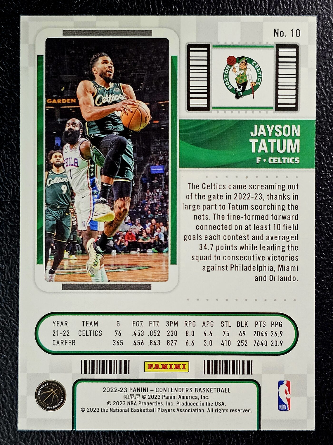 Jayson Tatum Base Card 2