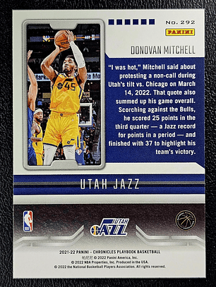 Donovan Mitchell Base Card