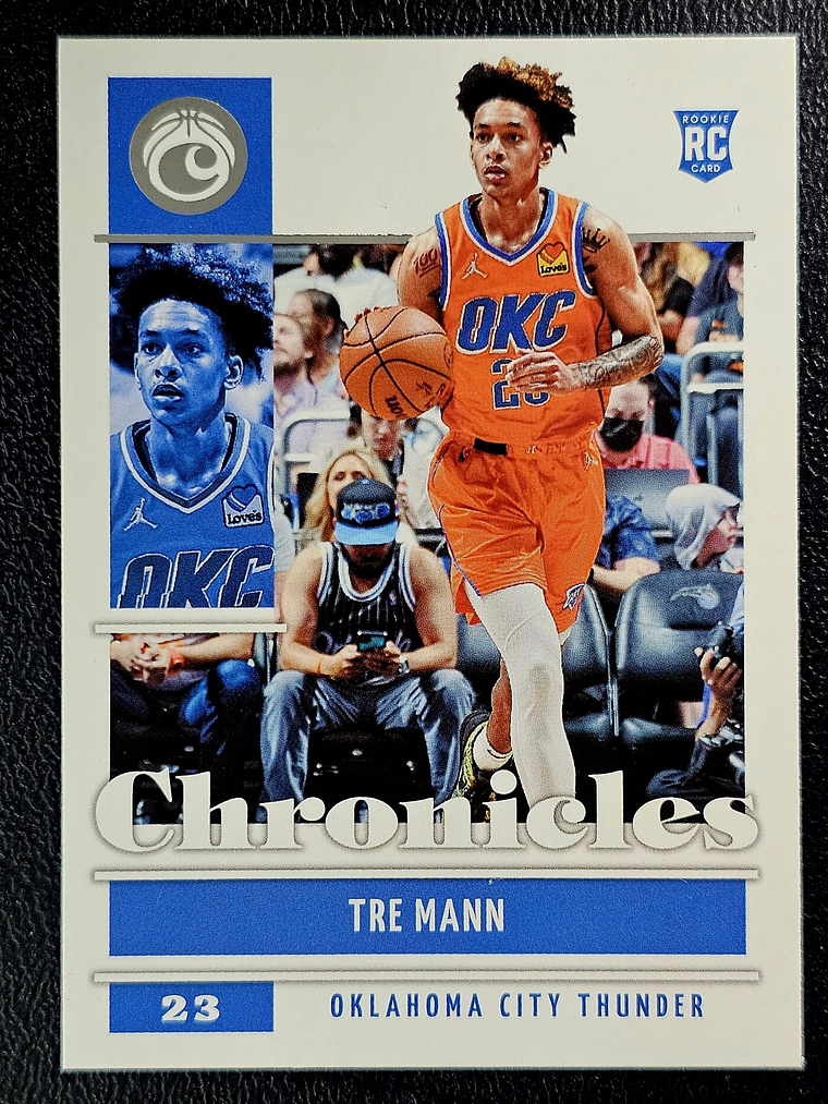 Tre Mann Base Rookie Card 1