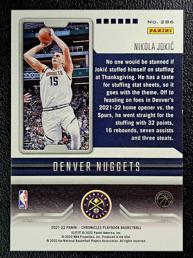 Nikola Jokic Base Card 2