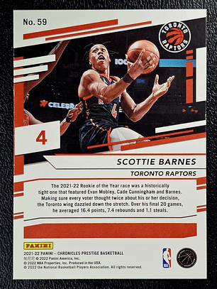 Scottie Barnes Rookie Card