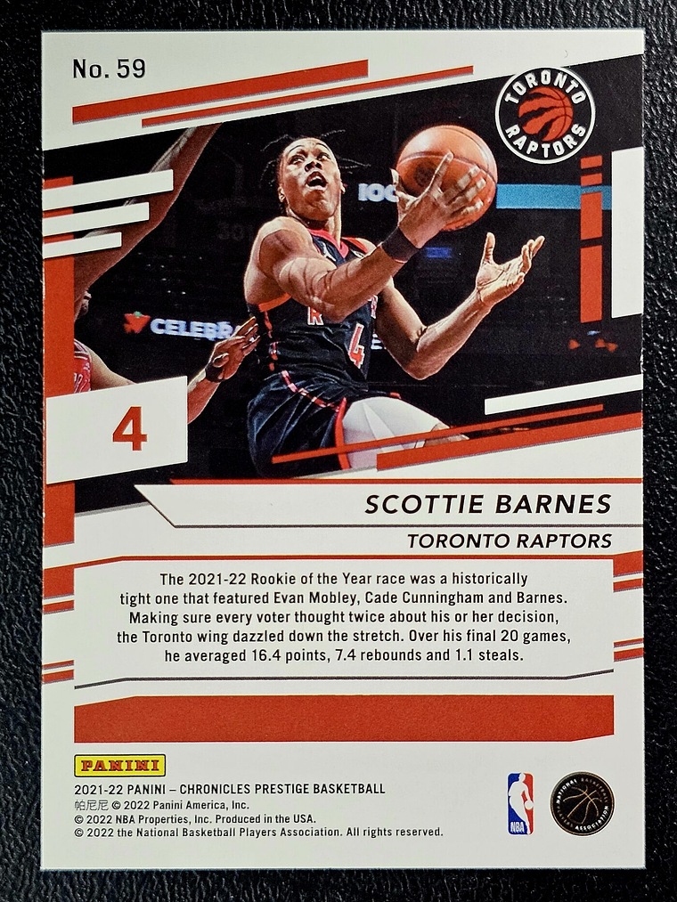 Scottie Barnes Rookie Card 2