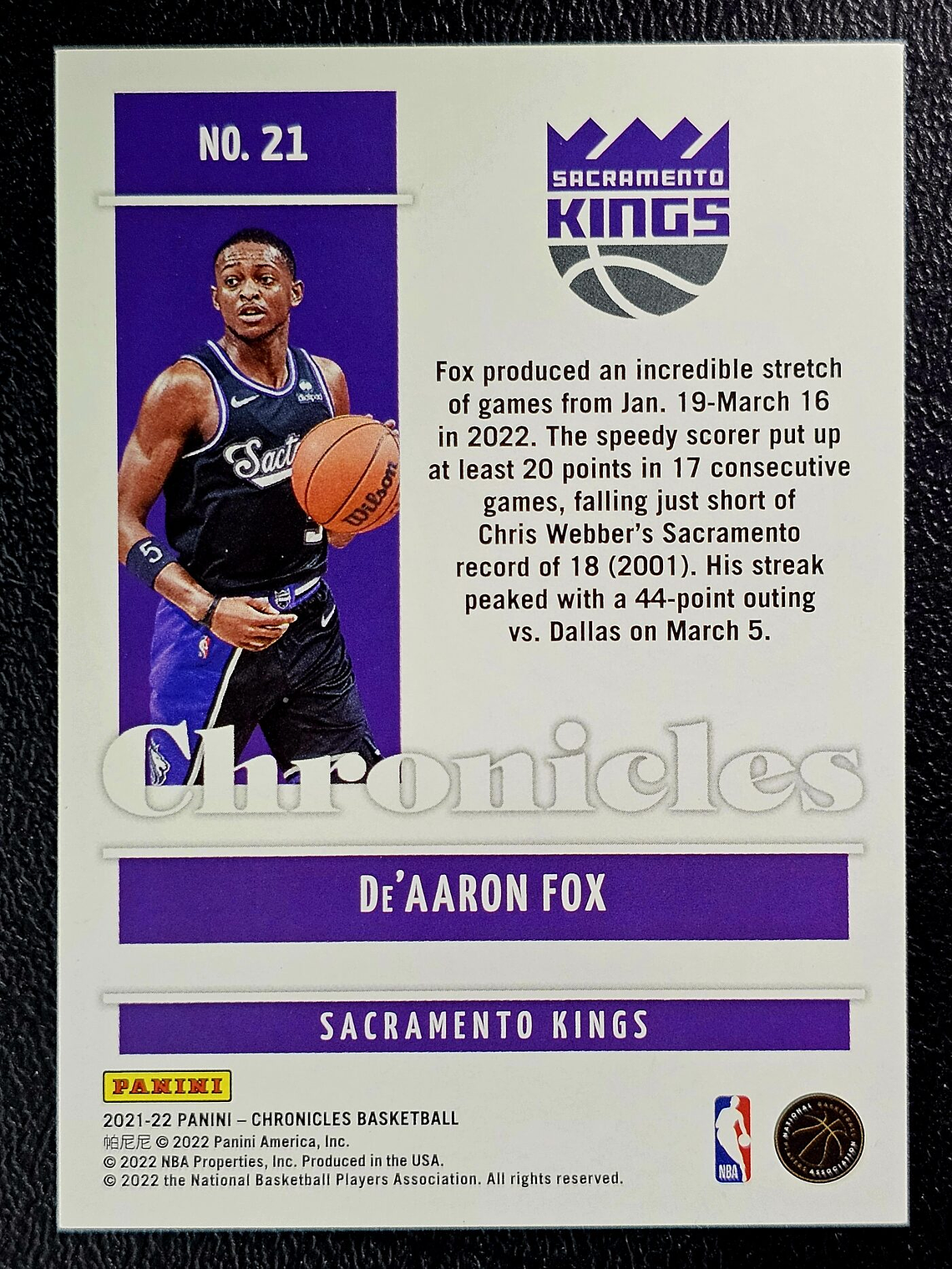 De'Aaron Fox 2