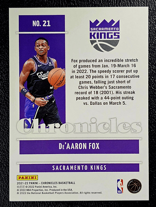 De'Aaron Fox