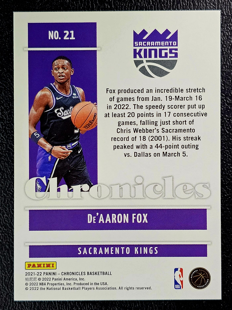 De'Aaron Fox 2