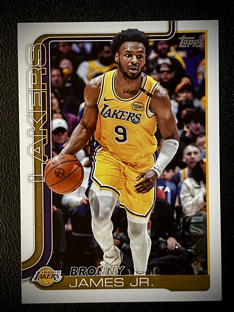 Bronny James Jr. Base Card 1