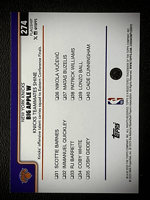 Jalen Brunson base card