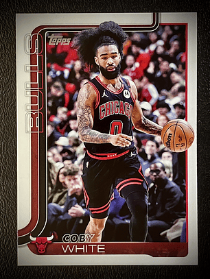 Coby White base card