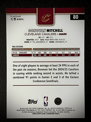Donovan Mitchell base card