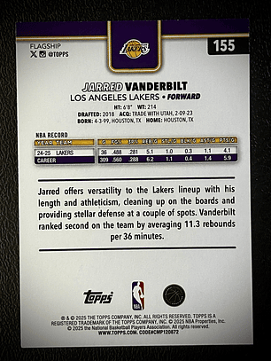 Jarred Vanderbilt base card