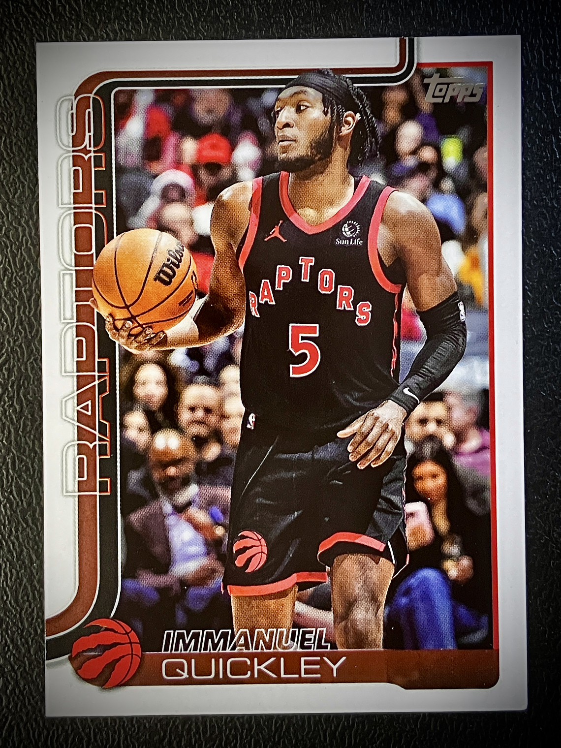 Immanuel Quickley base card 1