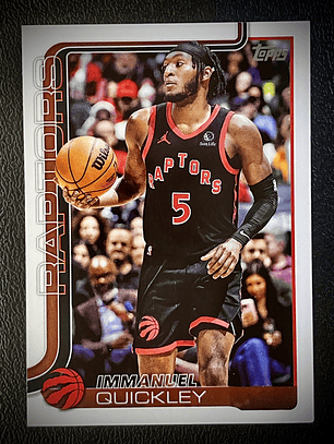 Immanuel Quickley base card